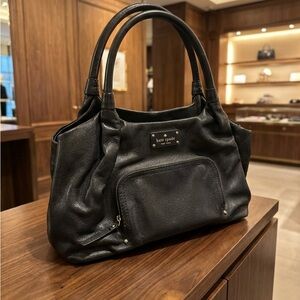 Kate Spade Black Leather Shoulder Bag